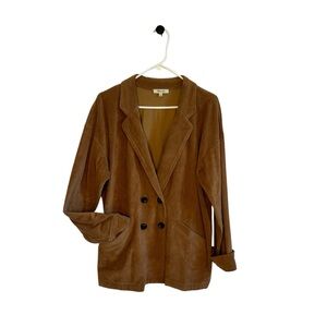 Women’s Large Madewell Knit Corduroy Redford Fall Blazer